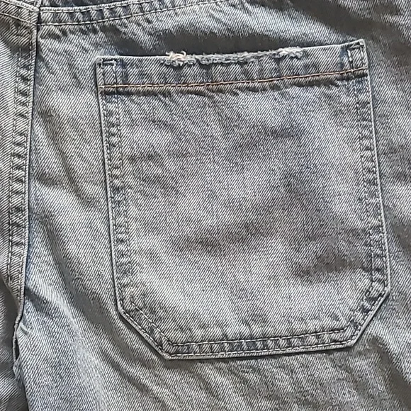 FREE PEOPLE Bermuda Denim Shorts - Picture 14 of 14